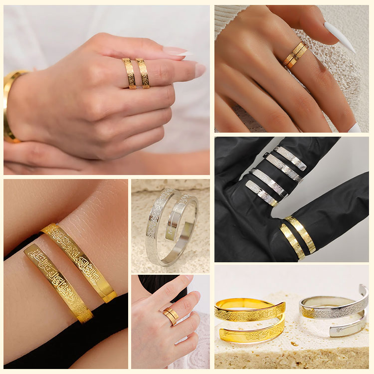 Promo Idul Adha diskon waktu terbatas 20rb - Cincin Baja Titanium Ayatu Kursi - Doa, Tafakur, Iman